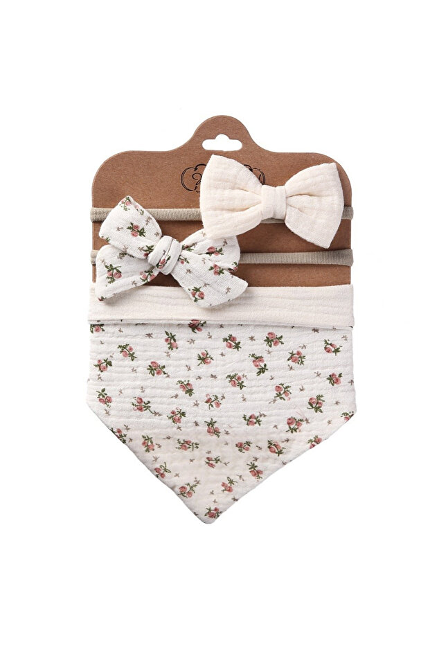 Triangle bib with two collars - 2