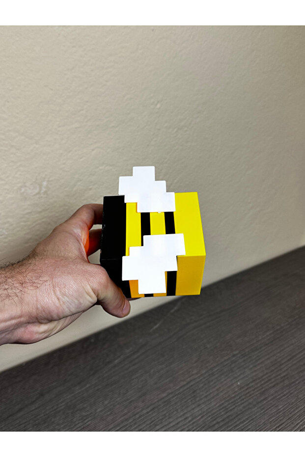 Minecraft bee gece lambası - 6