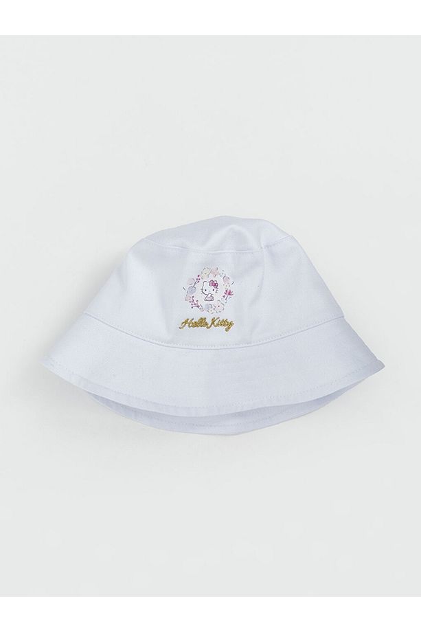 LCW ACCESSORIES Hello Kitty Nakışlı Kız Çocuk Bucket Şapka - 3