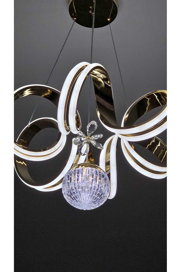 3 RENKLİ TOPLU ÇİFT HATLI LED AVİZE - 4