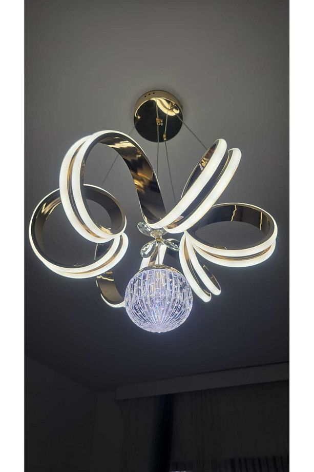 3 RENKLİ TOPLU ÇİFT HATLI LED AVİZE - 5