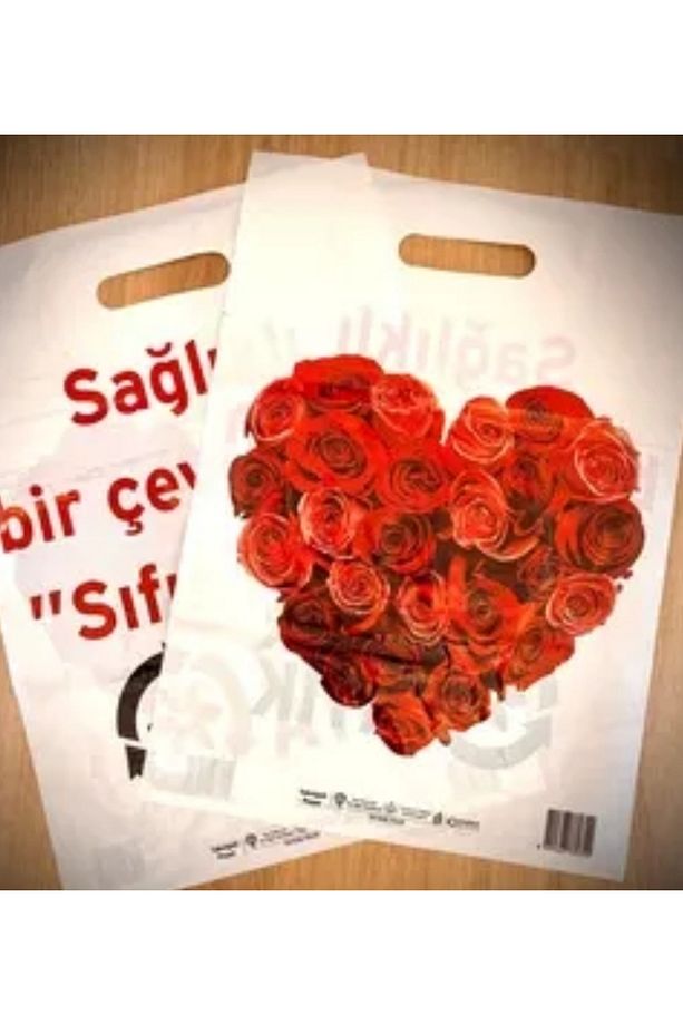 Takviyeli Renkli Mağaza Poşeti 2 No (26x38) - 50 Adet - 3