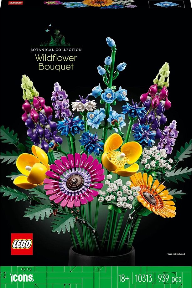 ® Botanicals Kır Çiçekleri Buketi 10313 - 18+ Yaratıcı Model Yapım Seti (939 Parça) - 4