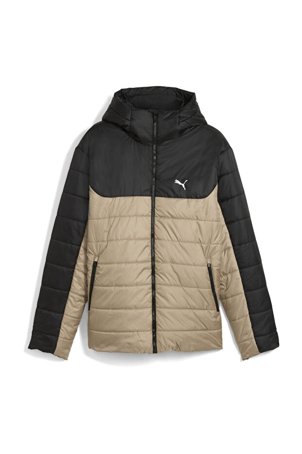 Insulated jackets, Regular, Longsleeve, Regular, Crew Neck, Woven, Plain - 1