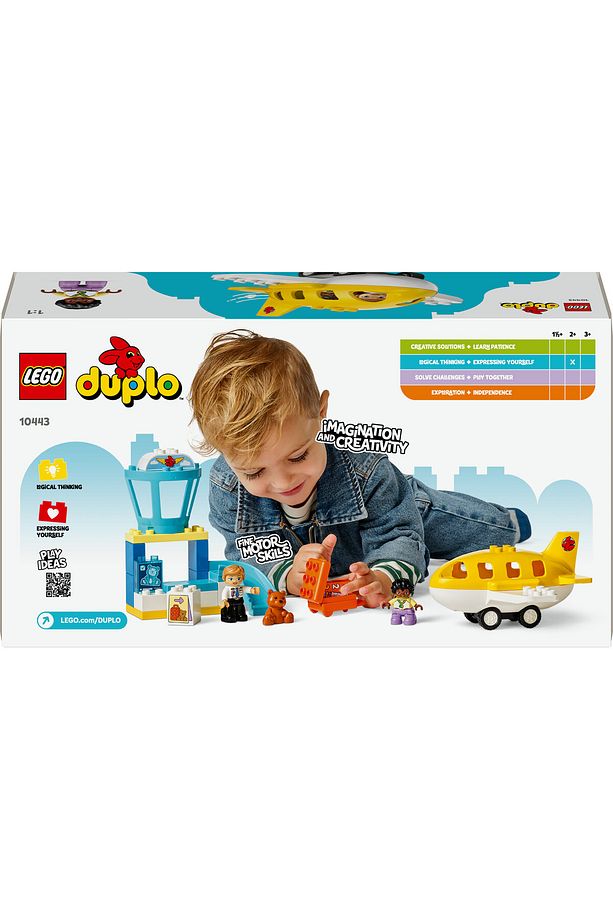 ® DUPLO® Kasabası İlk Havaalanı Deneyimi 10443 - 2+ Eğitici Oyuncak Yapım Seti (23P) - 4