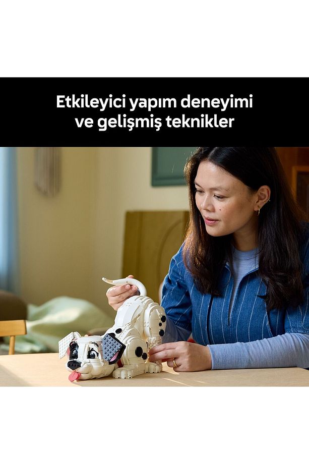 ® ǀ Disney 101 Dalmaçyalı Köpek Yavrusu 43269 - 18+ Nostaljik Model Yapım Seti (1722P) - 7