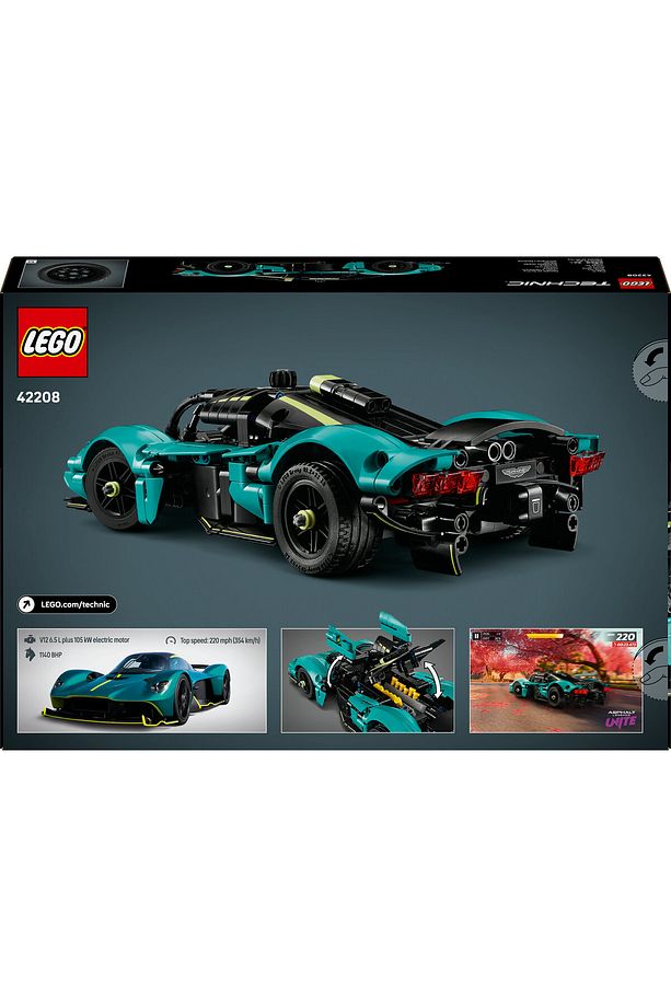 ® Technic Aston Martin Valkyrie 42208 - 9+ Yaratıcı Oyuncak Araba Yapım Seti (707 Parça) - 4