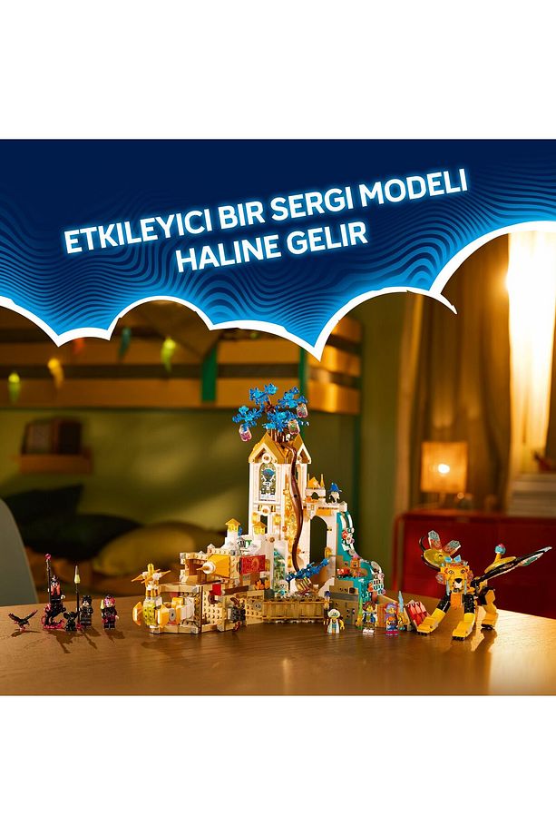 ® NINJAGO® Ateş Şövalyesi Robotu 71846 - 14+ Minifigür İçeren Yaratıcı Oyuncak Yapım Seti (996P) - 10