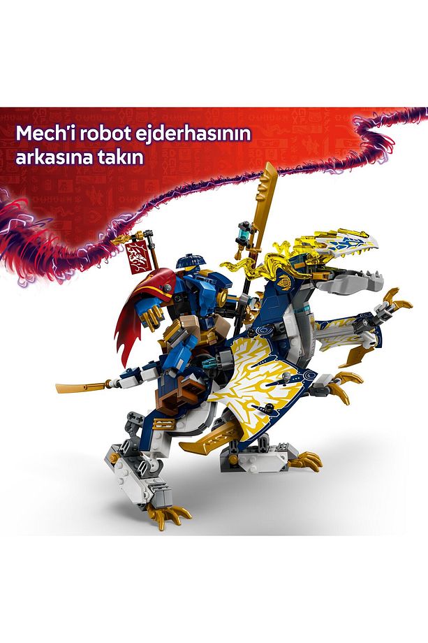® NINJAGO® Rogue’un Robot Ejderha Binicisi 71843 - 8+ Yaratıcı Oyuncak Yapım Seti (584 Parça) - 7