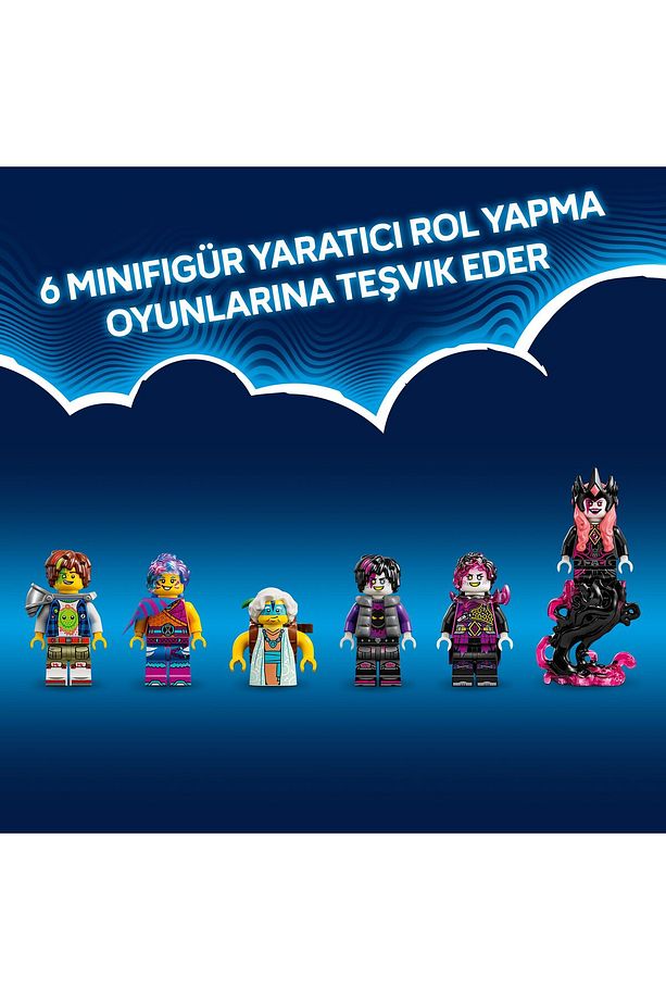 ® NINJAGO® Ateş Şövalyesi Robotu 71846 - 14+ Minifigür İçeren Yaratıcı Oyuncak Yapım Seti (996P) - 9