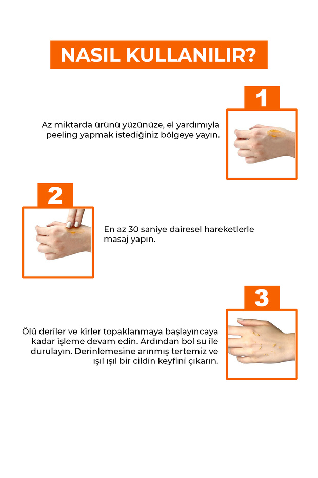 Pumpkin Jel - Balkabağı Özlü, Ölü Derilerden Arındıran, Yenileyici Yüz Peelingi 100 Ml - 4
