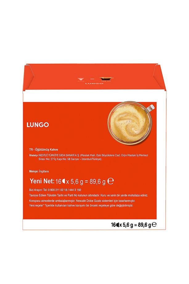 Dolce Gusto Lungo Kahve 16 Kapsül - 3