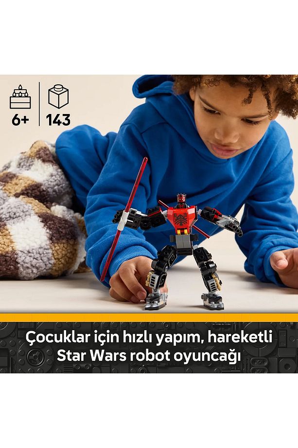 ® Star Wars: Klon Savaşları Darth Maul™ Robotu 75411 - 6+ Yaratıcı Oyuncak Yapım Seti (143 Pr) - 10