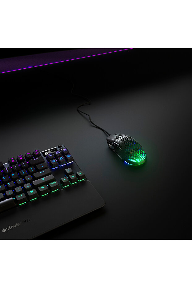Aerox 5 Optik 9 Tuş 18000 Cpı Rgb Siyah Kablolu Gaming (OYUNCU) Mouse - 6