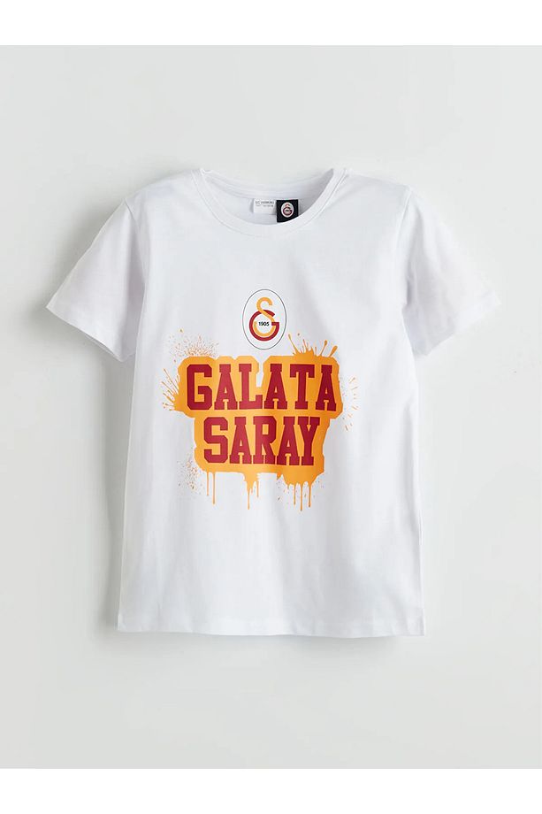 Galatasaray Baskılı Erkek Çocuk Şortlu Pijama Takımı - 3