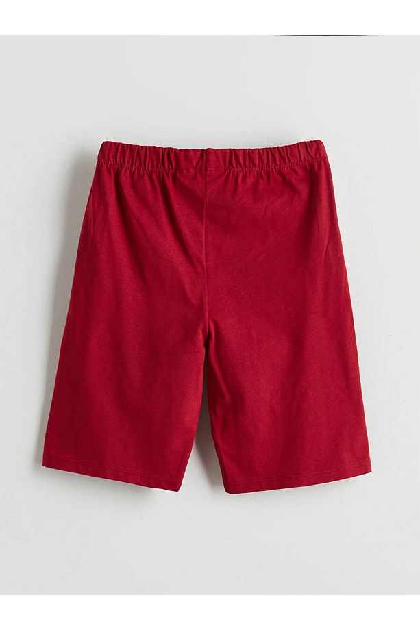Galatasaray Baskılı Erkek Çocuk Şortlu Pijama Takımı - 1