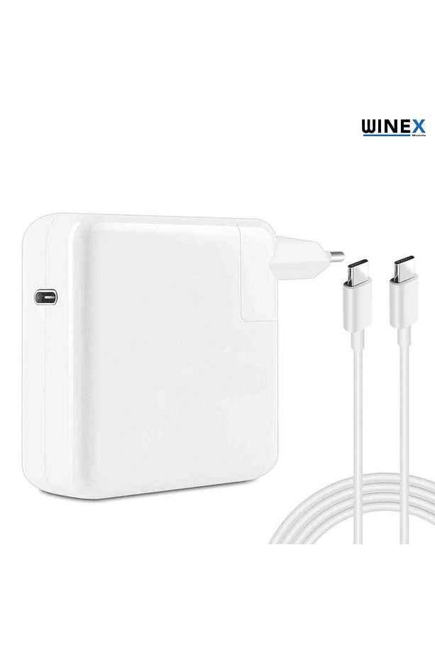 Winex 96w Macbook Pro Şarj Aleti Set 2m Type-c To Type-c Kablolu - 4