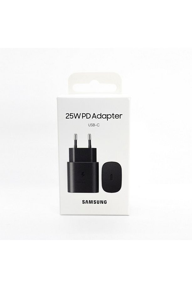 Galaxy S23 Fe Type-c Fast Şarj Adaptörü 25w Siyah Ep-ta800 - 4