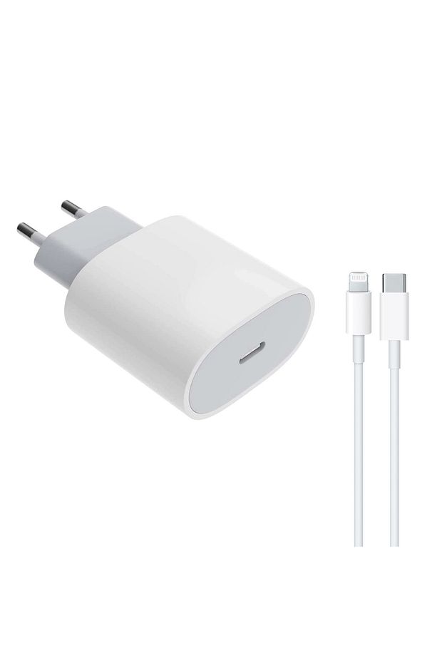 Winex Iphone Xs Pd20w Quick Charger Type-c To Lightning Kablolu Şarj Set - 1