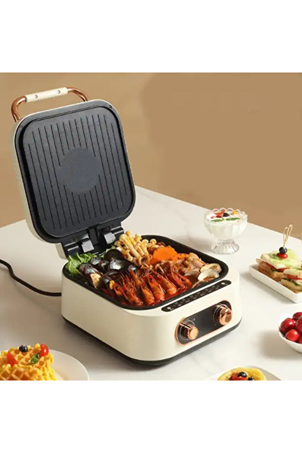 Multifunctional Electric Pot Baking Pan Household Pancake Machine Hot Pot Frying Non-stic