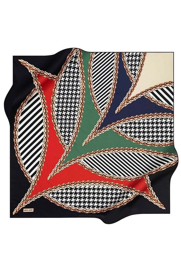Tivil Eşarp - Polyester Twill Kumaş - 7916799-911 Siyah - 2