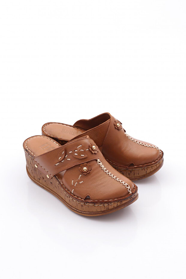 216-2064 Kadin Mega Kalin Taban Terlik - 2