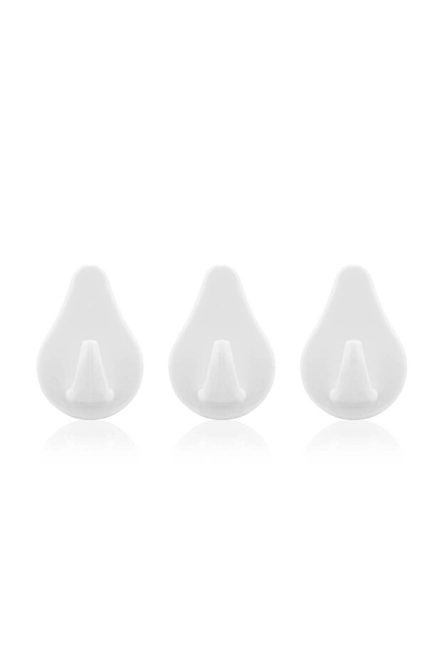 Plastic Hanger 6 Pcs Strong Adhesive Hanger Qlux 6 Pcs Bathroom Kitchen Hanger Bpa-Free Hanger