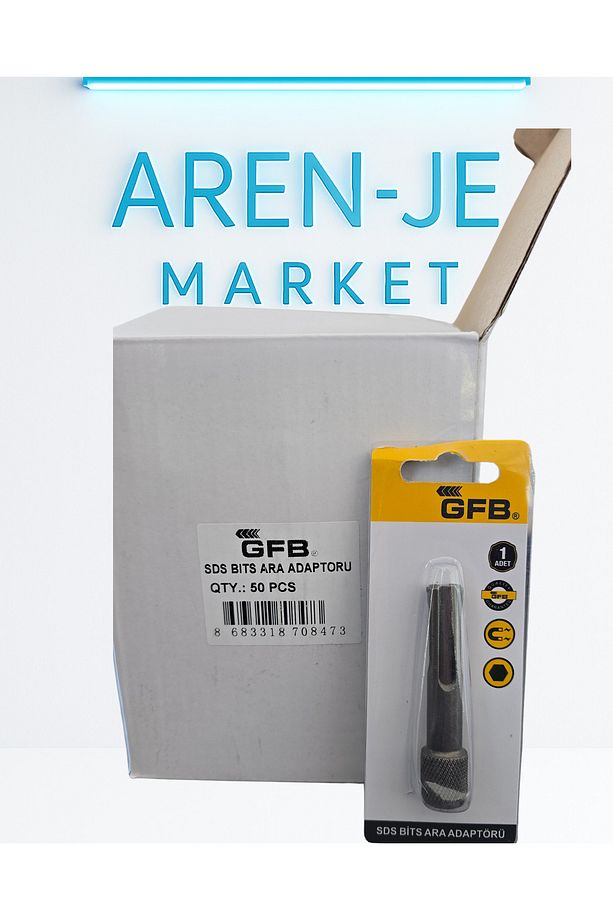 GFB SDS Bits Uyumlu Matkap Ucu Ara Adaptörü – 1 Adet - 2