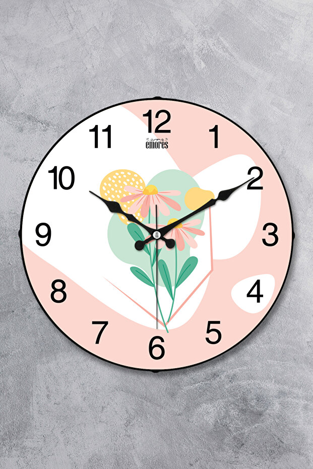 36 cm Decorative Real Glass Bombe Silent Mechanism Wall Clock