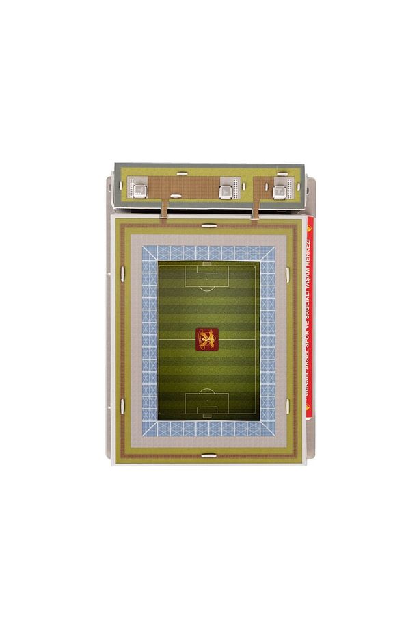 Göztepe Gürsel Aksel Stadyumu 3D Puzzle Maket - 6