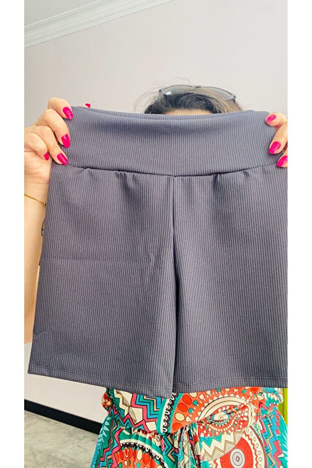 Fitilli Tayt Şortlar - 1