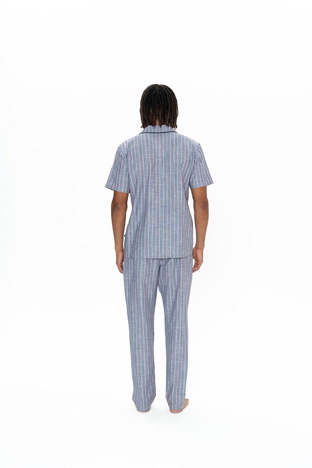 U.S. Polo Assn. Erkek Boydan Patlı %100 Pamuk Pijama Takımı - BNLLY18D91D3D - 4