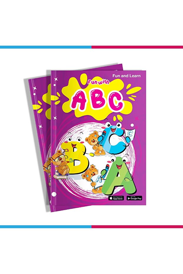 Fun With A B C - أمرح مع A B C - مناسب لسن 3 إلى 4 سنوات