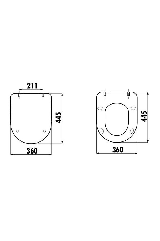 Duck Thermoplast Yavaş Kapanan Klozet Kapağı Kc0903.03 - 2
