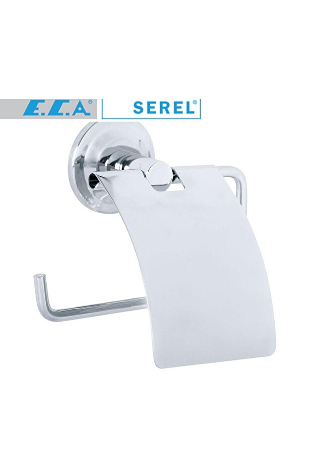 Serel Tulip Toilet Paper Holder with Lid 140101009