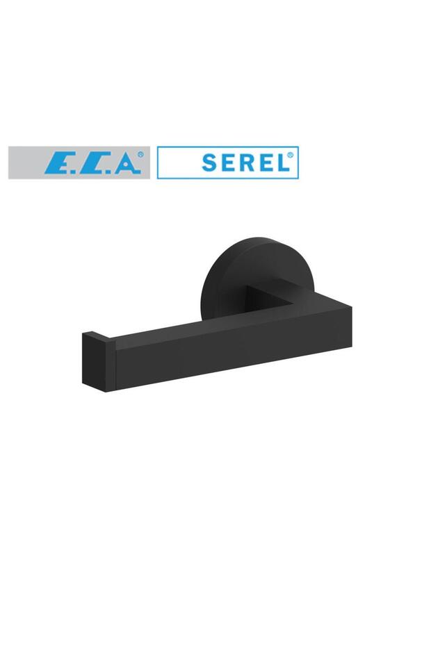 Serel Rita Toilet Roll Holder Without Cover Matte Black 140112007S