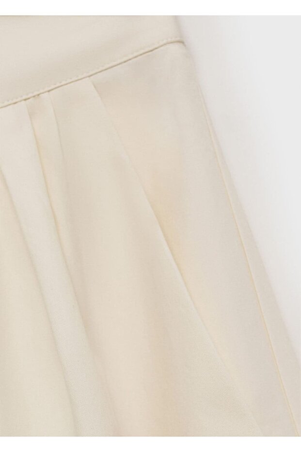 İşlemeli pamuklu etek - 7