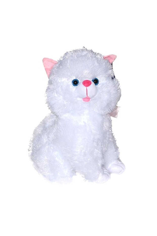Plush Chubby Cat with Voice 50 cm