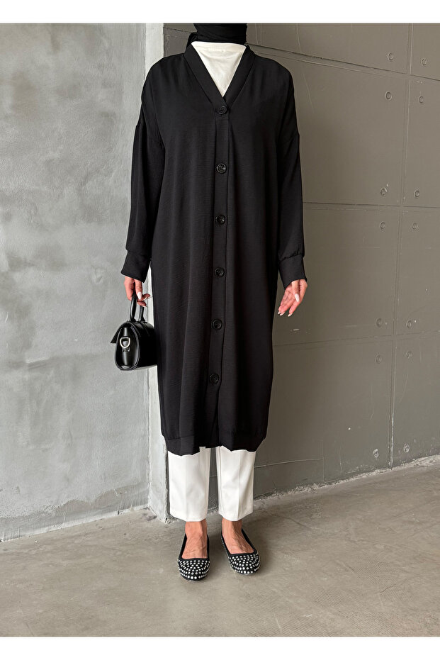 أزرار مقاس قياسي قبعة كبيرة الحجم/سترة يمكن ارتداؤها - 3