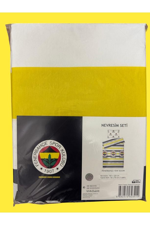 Lisanslı & Bandrollü Nevresim Takımı Tek Kişilik Taraftar Fb Nevresim Seti - 5