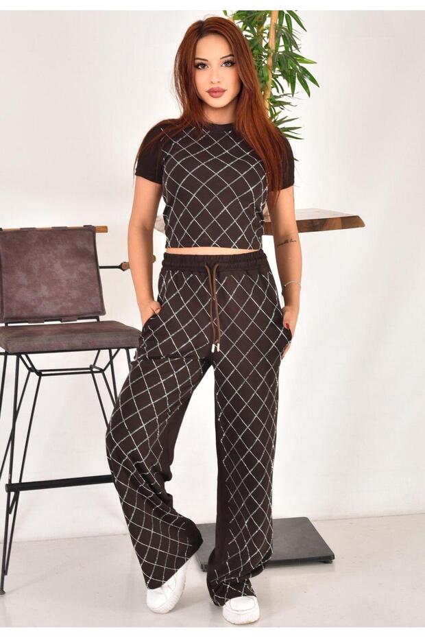 بدلة مزدوجة مريحة من حجر البقلاوة - 3