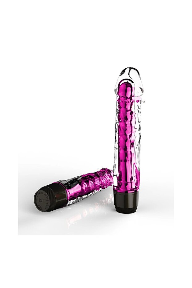 Modern Şeffaf Vibratör Pembe - 1