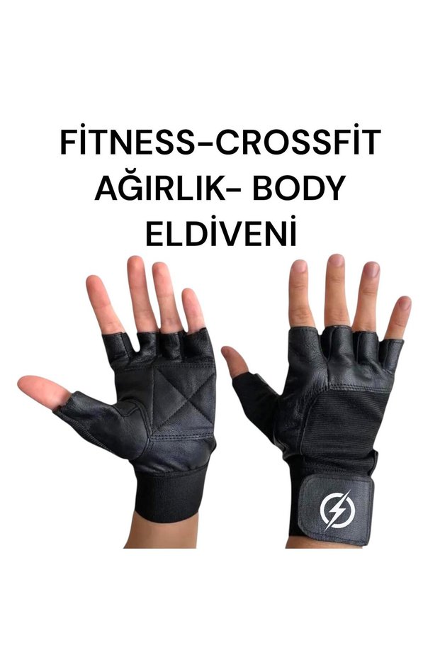 Squat Crossfit Dumbbell Barbell Weight Body Fitness Gloves with Wrist Bandage Sports Gloves Size S