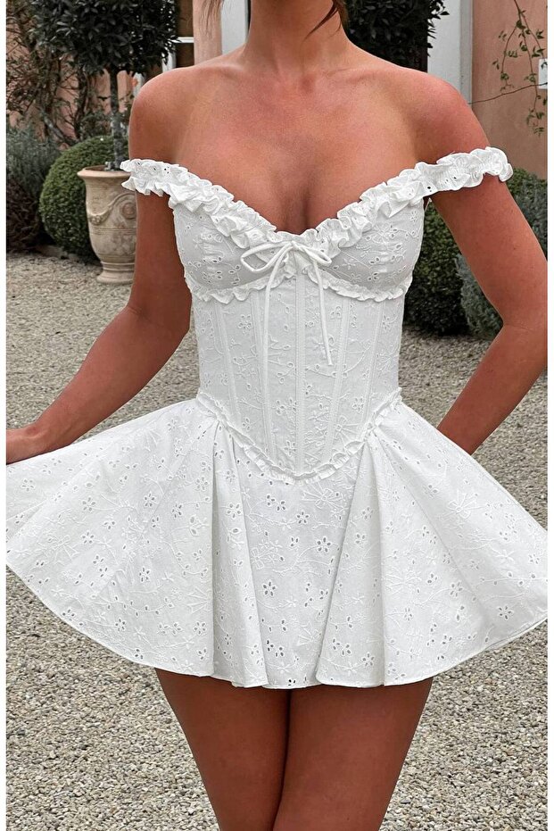 Brode Mini Elbise - 5