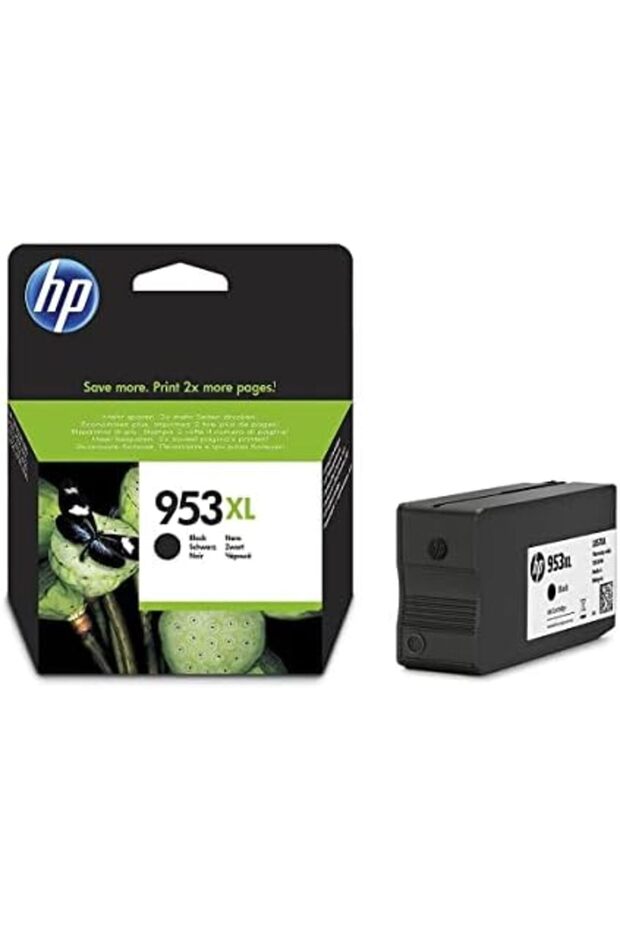 خرطوشة الحبر الأسود الأصلية عالية الإنتاجية HP 953XL