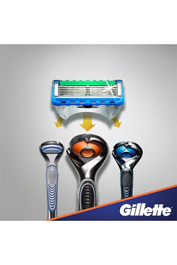 عبوة من 8 شفرات حلاقة احتياطية من الورق المقوى Fusion Proglide Power - 7