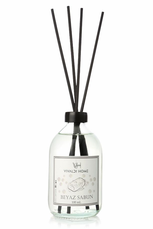 Beyaz Sabun Çubuklu Oda Kokusu 100 ml - 1