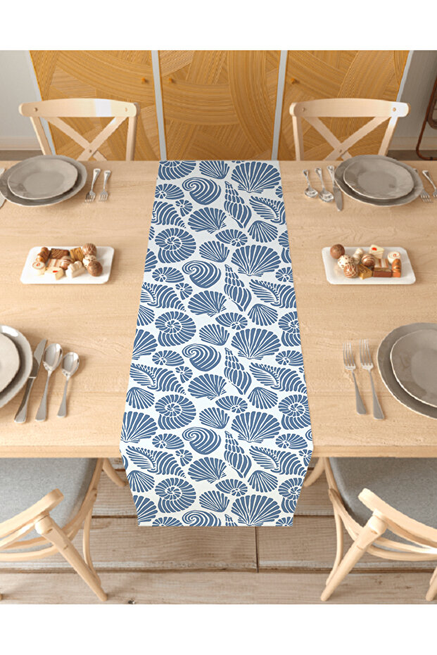 Sea Star Bohemian Patterned Special Design Runner Printed Decorative Tablecloth Modern Home Decoration