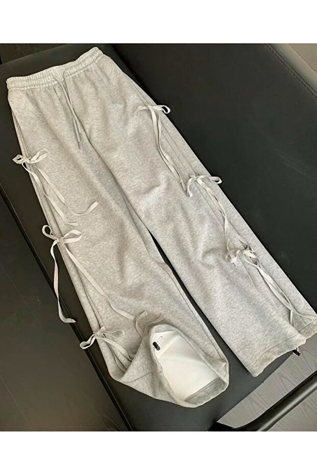 Kurdale Detay Örme Pantolon Eşofman - 6