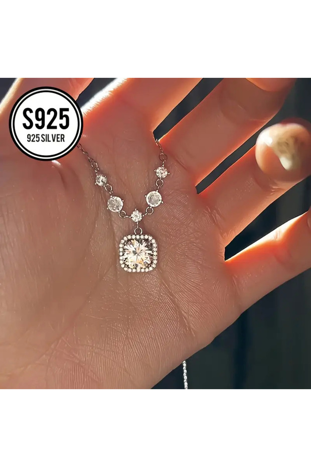 925 ayar şık baget kolye